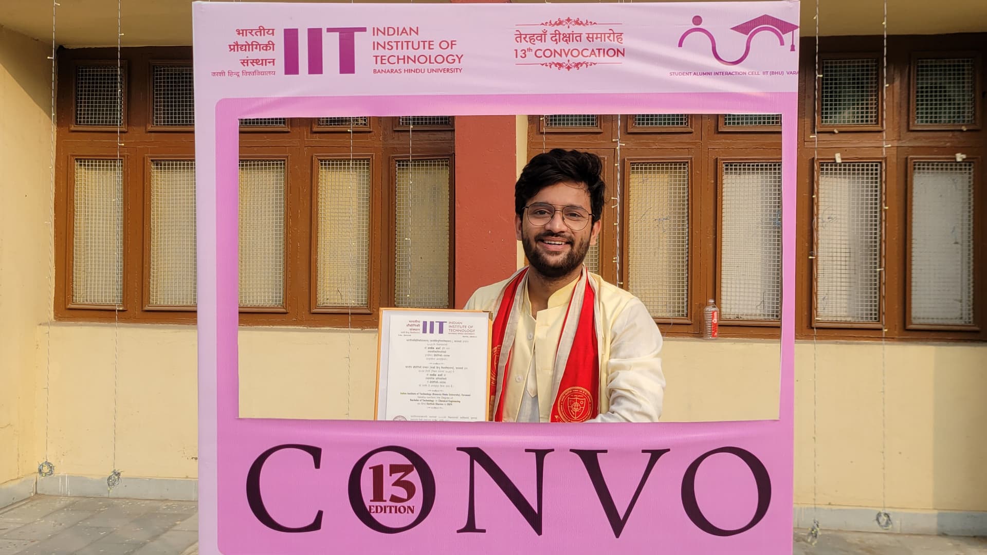 Sarthak graduated from IIT BHU Varanasi