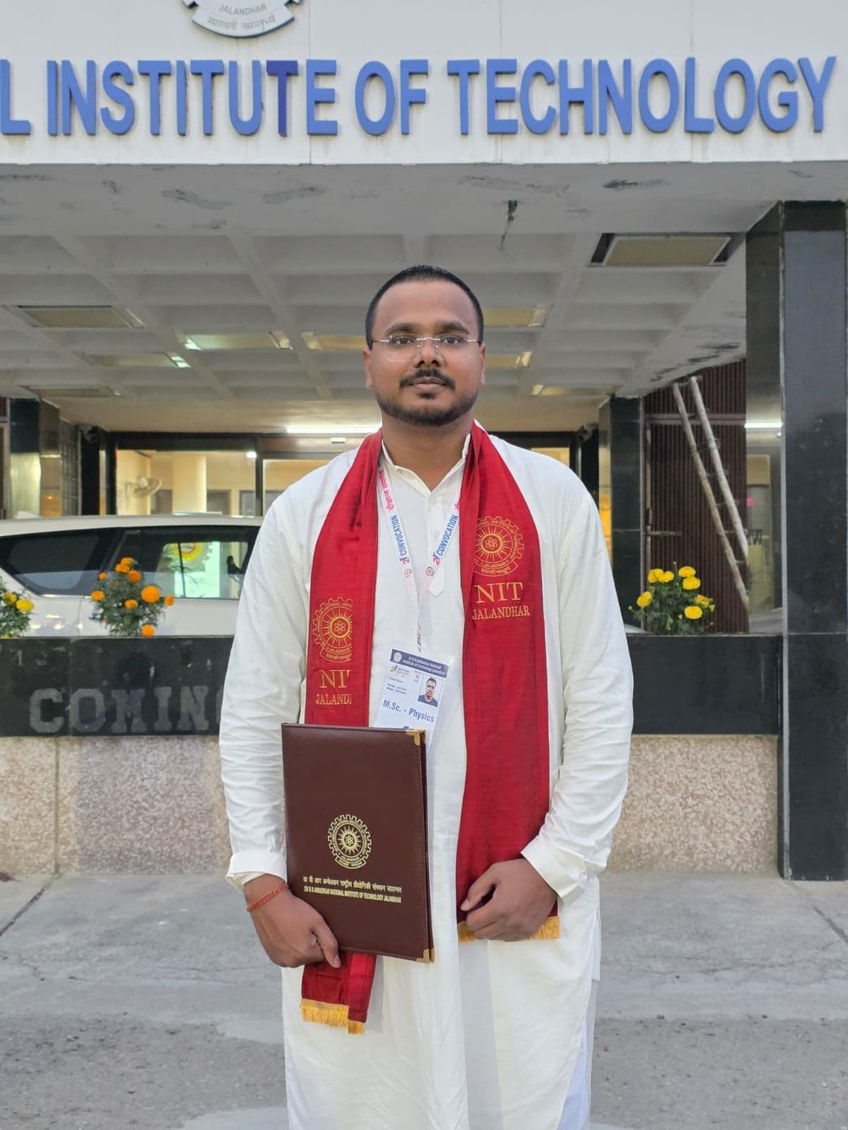 Ashish graduated from Dr .B.R. Ambedkar National Institute of Technology