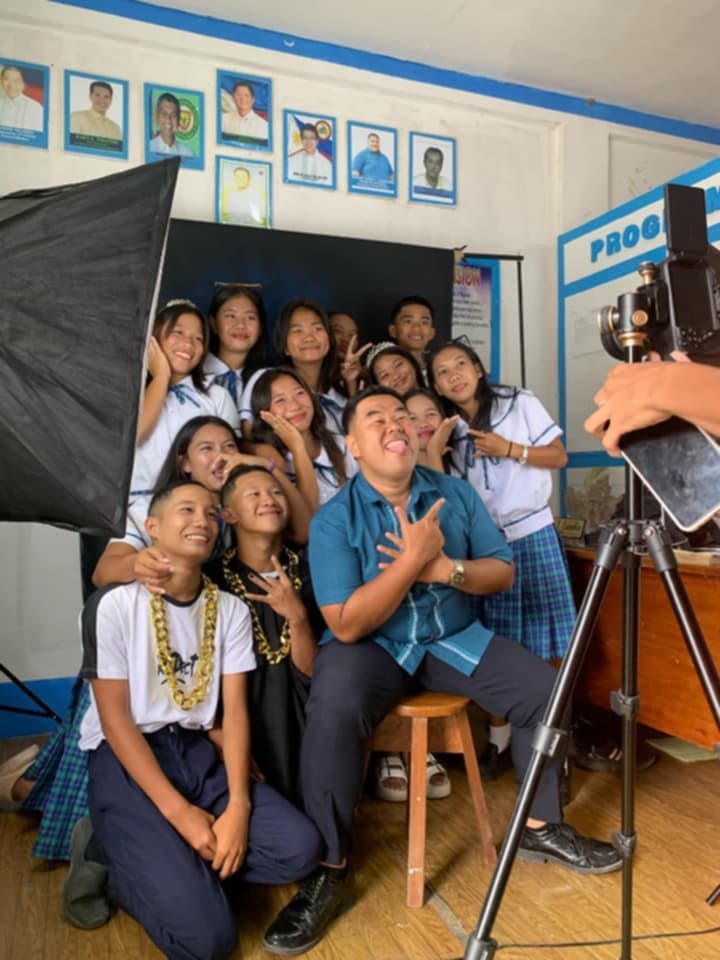 Aicel graduated from Mindoro State University 