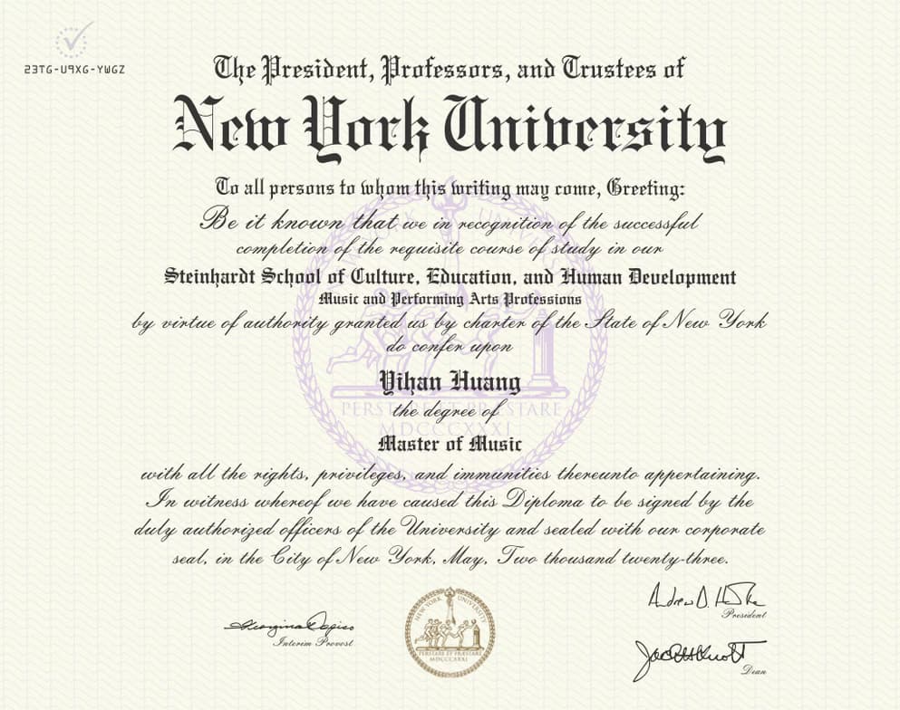 Verified degree or teaching certification of Echo 