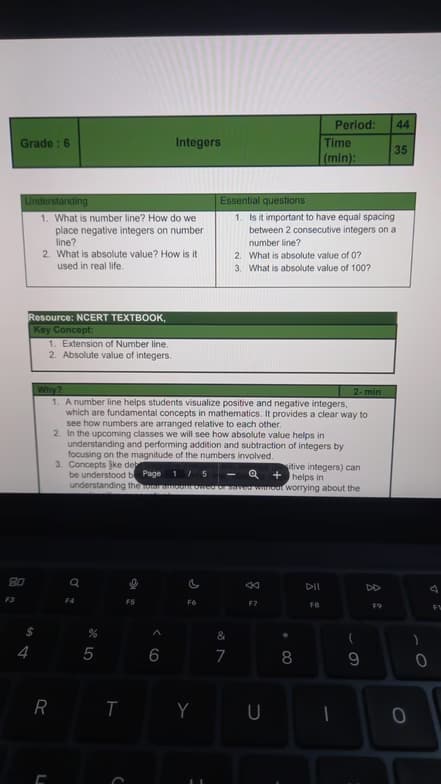 Mathematics learning materials by Animesh 
