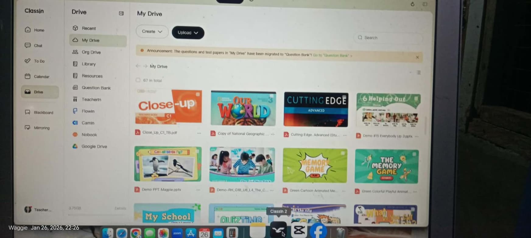 English learning materials by Andrea Myrr 