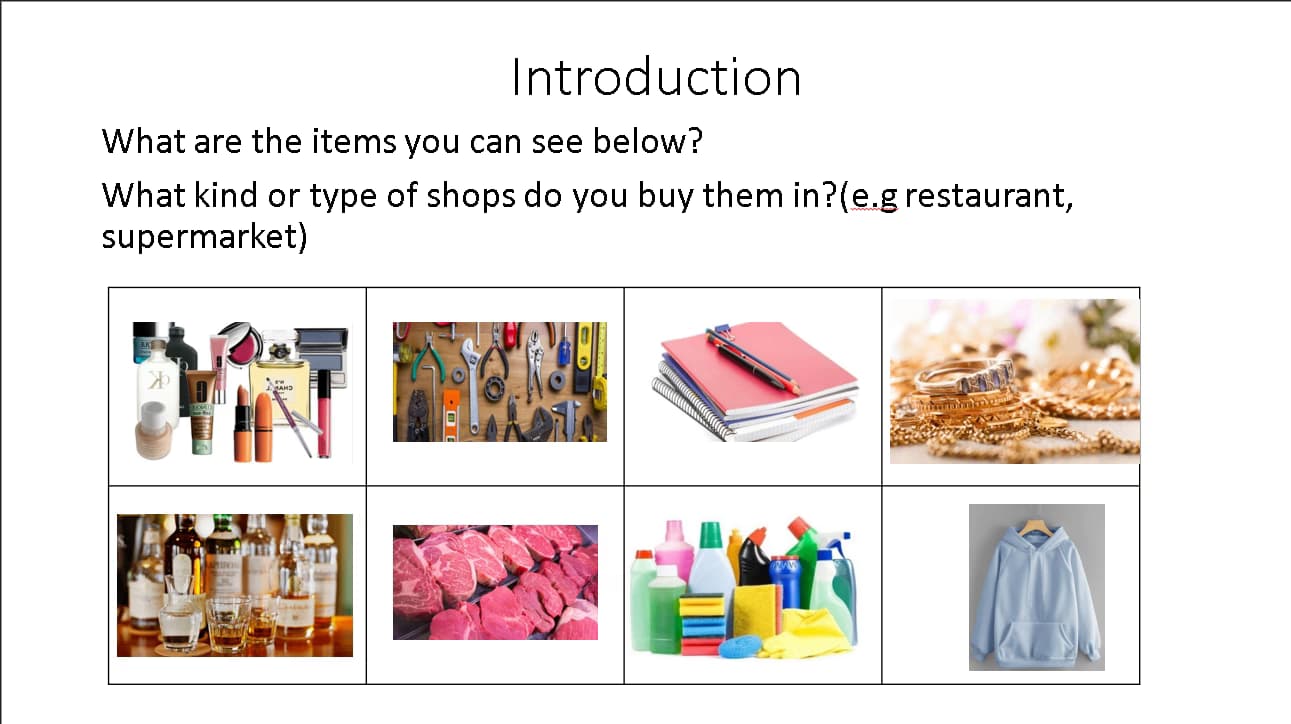 English learning materials by Lettie 