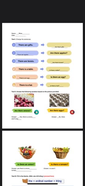 ESL learning materials by Jaschia Andreah 