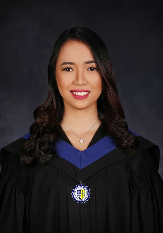 Graduation ceremony photo of Harlene  