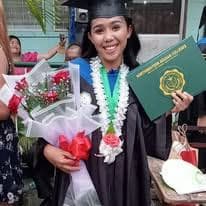 Graduation ceremony photo of Jonna Mae 
