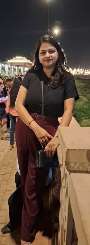 Graduation ceremony photo of Anuja 