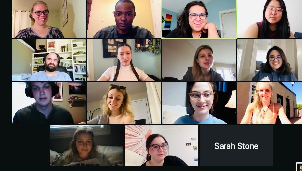 ANDRE BLONDEL  conducting a lesson 