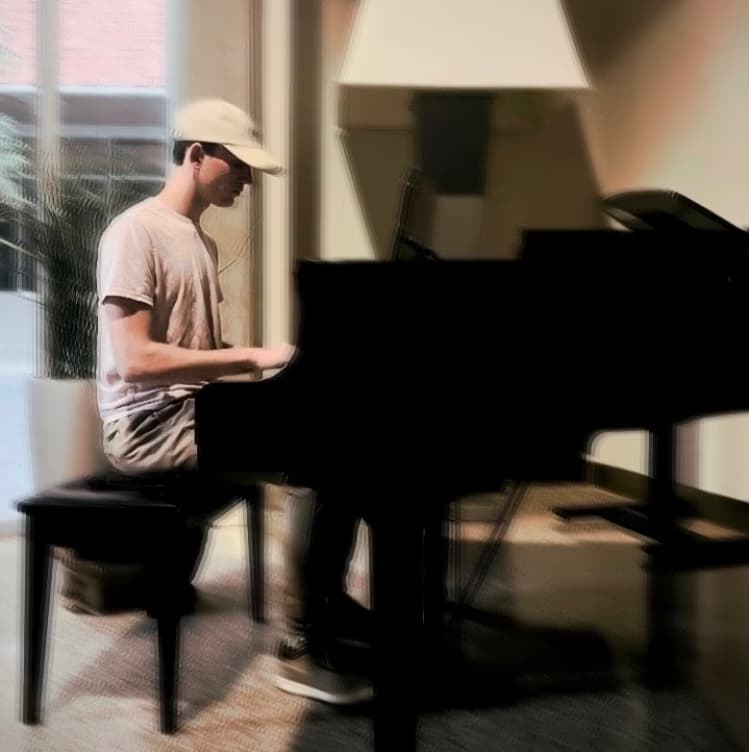 Donovinenjoying a hobby outside teaching 