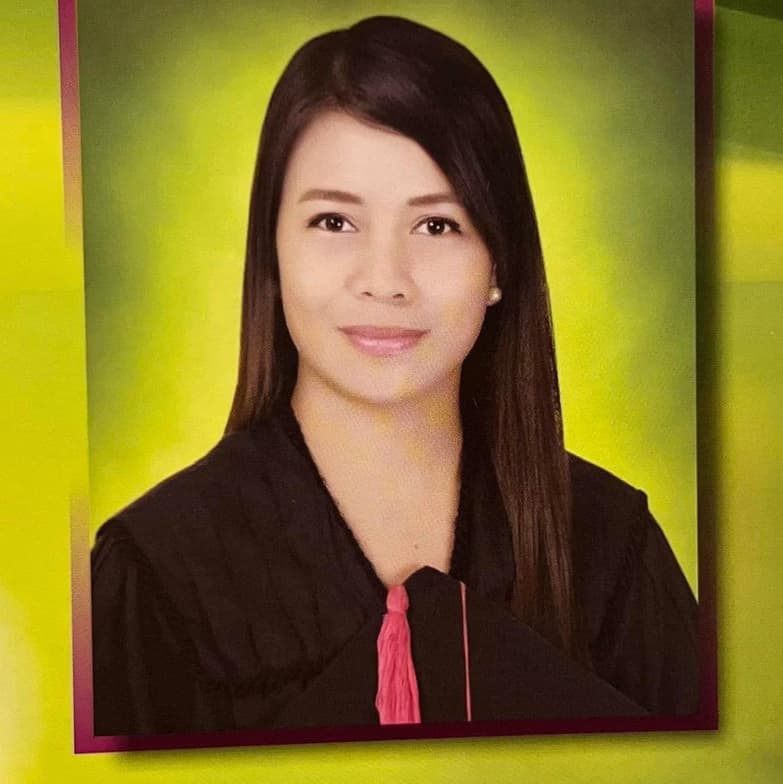 Graduation ceremony photo of Miss  