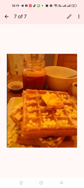 Windy enjoying a hobby outside teaching 