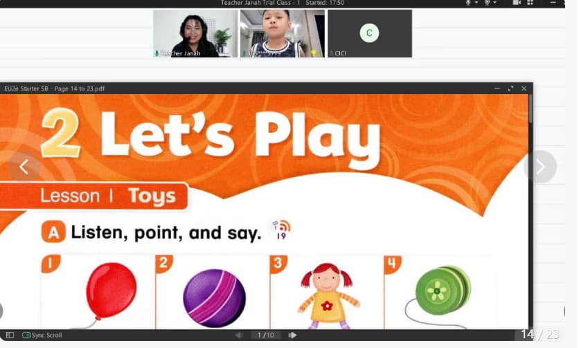 ESL learning materials by Janah Rose 