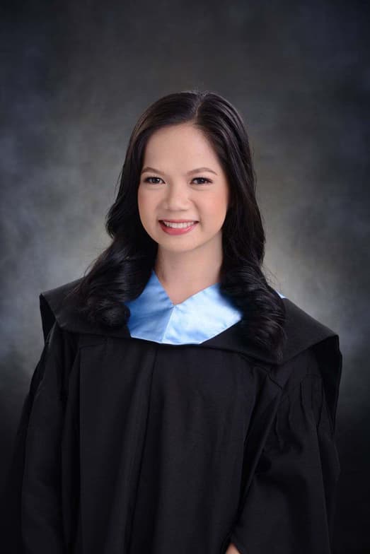 Graduation ceremony photo of Sherlaine Joy 