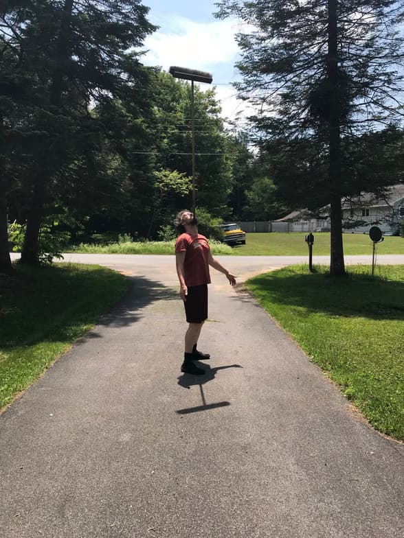 Jeremyenjoying a hobby outside teaching 