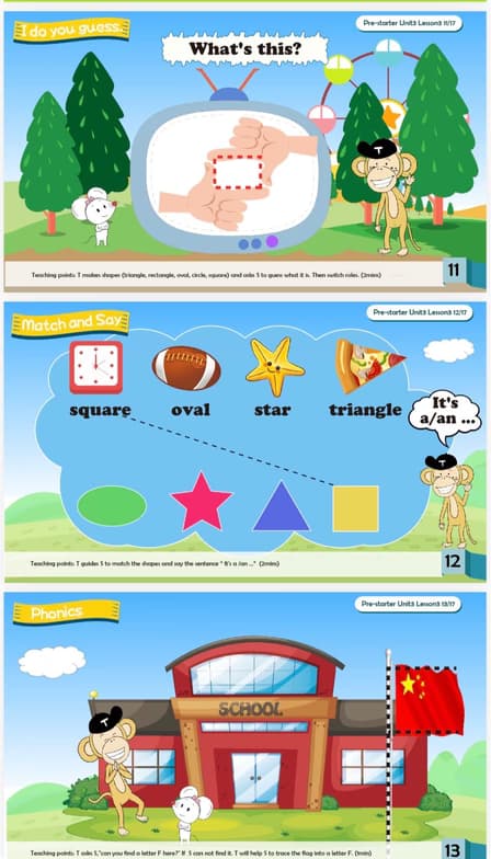 English learning materials by Kimberly 