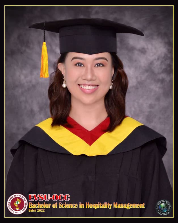 Graduation ceremony photo of Audrey Ann 