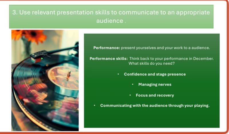 Singing learning materials by Mia  