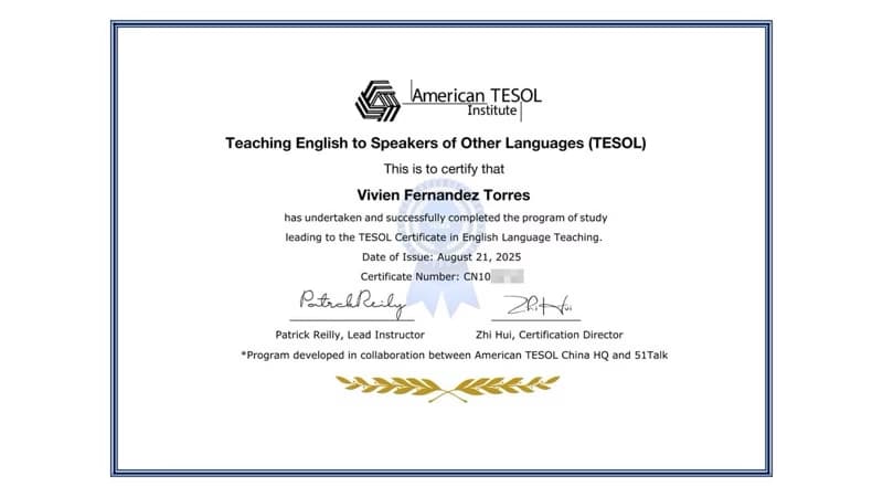 Profile photo of Vivien, ESL tutor at Wiingy 