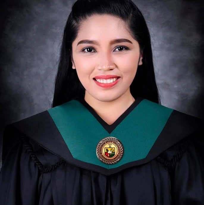 Graduation ceremony photo of Merna 