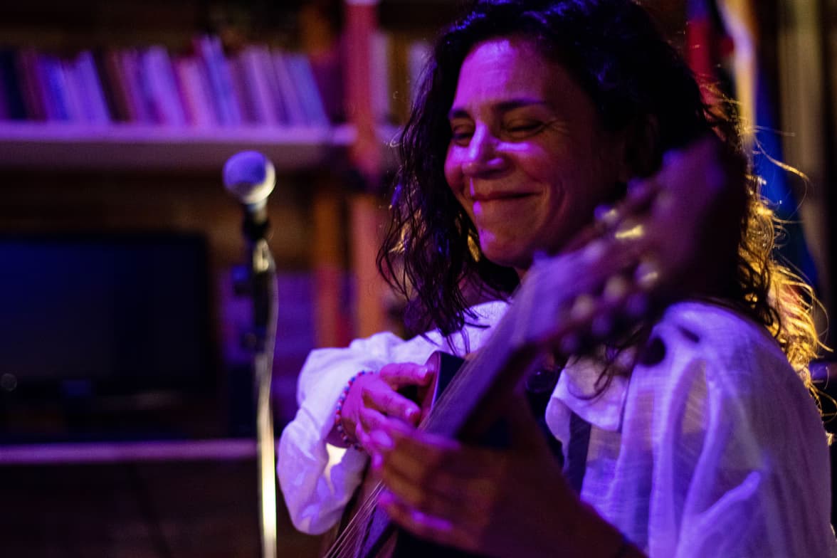 Yaelenjoying a hobby outside teaching 