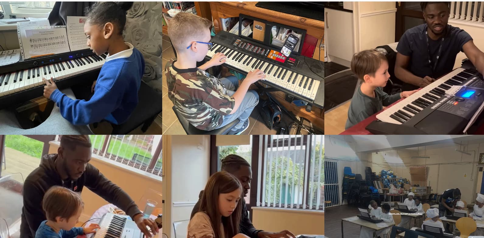 Ben conducting a lesson 