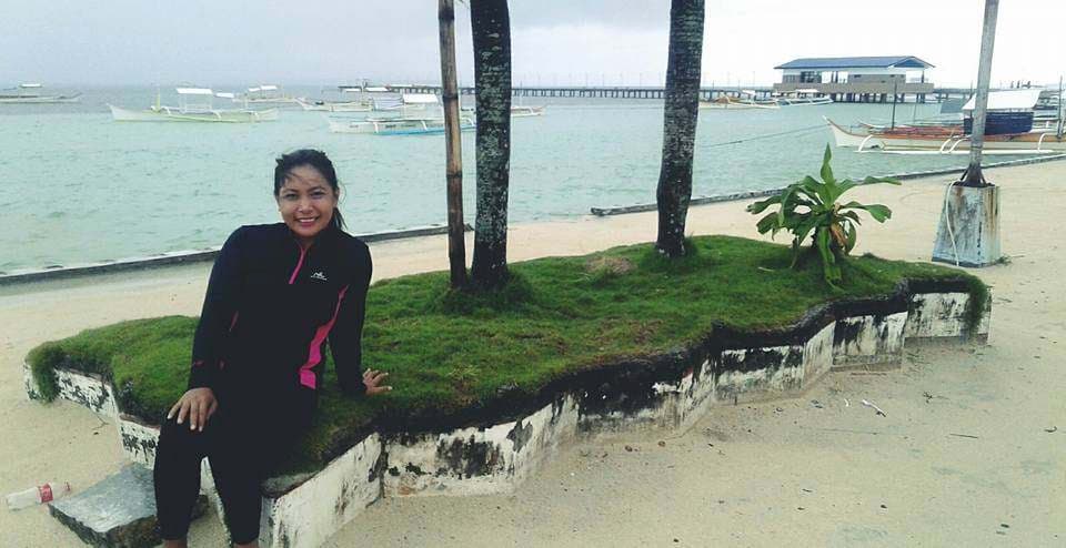 Travel snapshot of Kyzzel Ann during a trip 