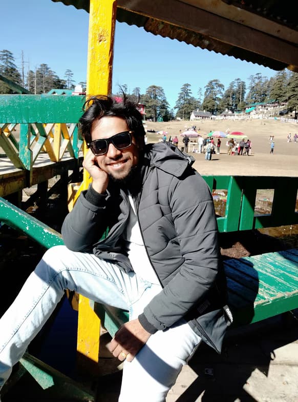 Travel snapshot of Ritesh during a trip 