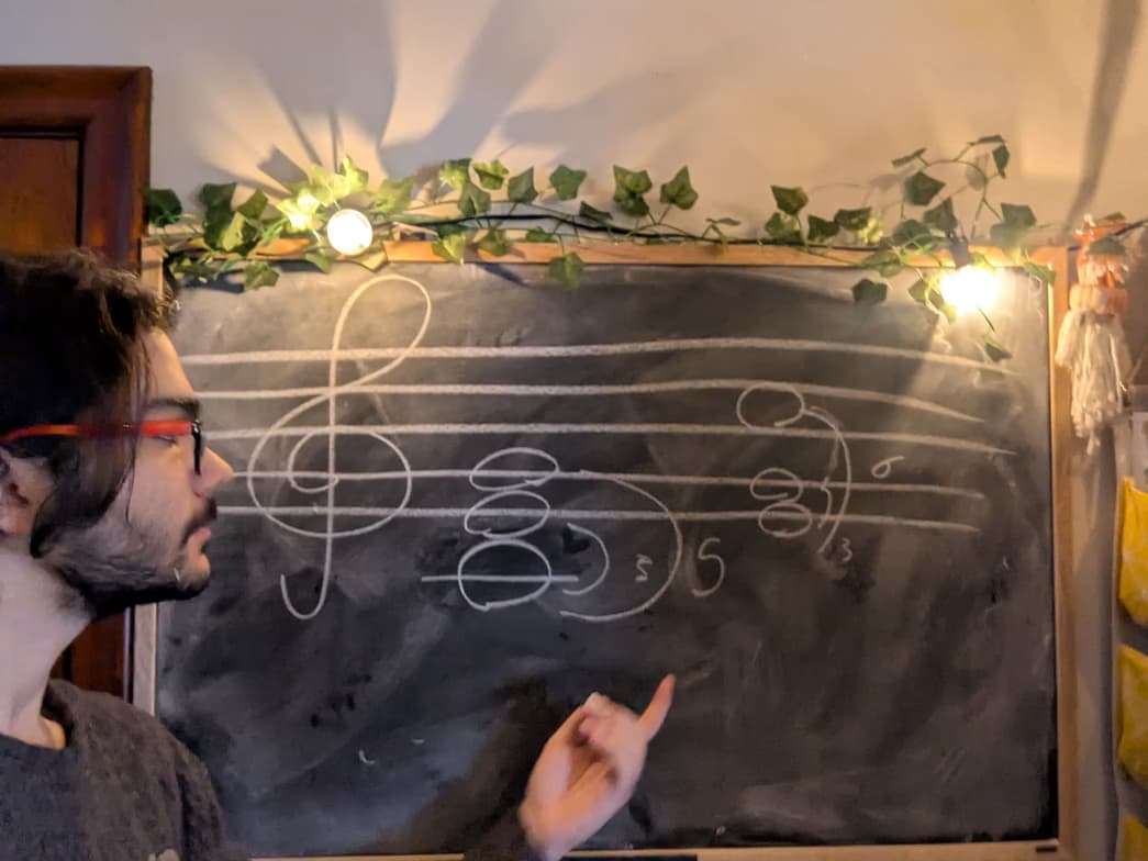 Piano learning materials by Ahmad 