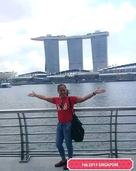 Travel snapshot of Ellen during a trip 