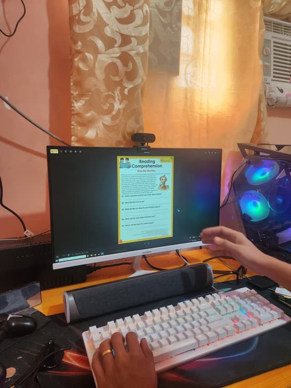 Live performance with English by Darson 