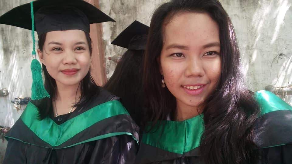 Graduation ceremony photo of Elna  