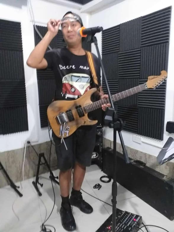 Jenaroenjoying a hobby outside teaching 