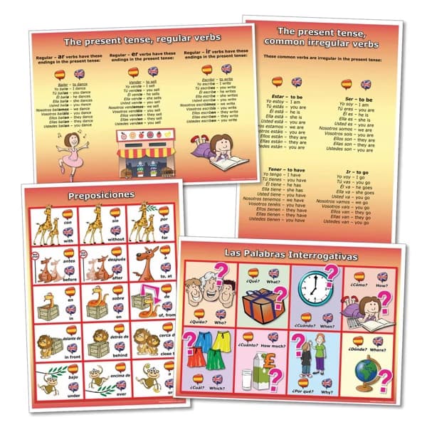 Spanish learning materials by Seco 