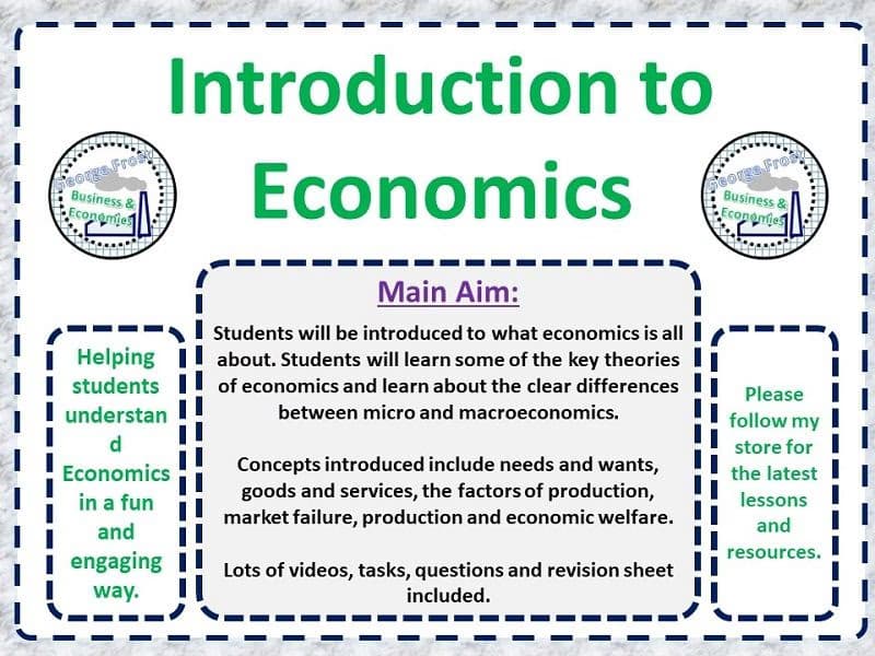 Economics learning materials by Muskan  