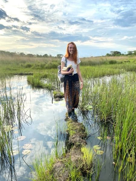 Travel snapshot of Milli during a trip 