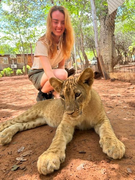 Travel snapshot of Milli during a trip 