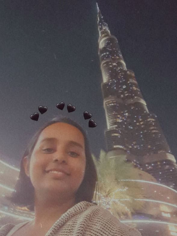 Travel snapshot of Tanishka  during a trip 