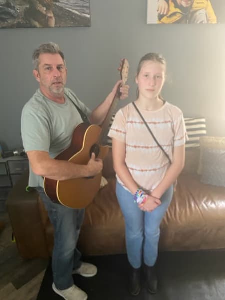 Andrew  conducting a lesson 