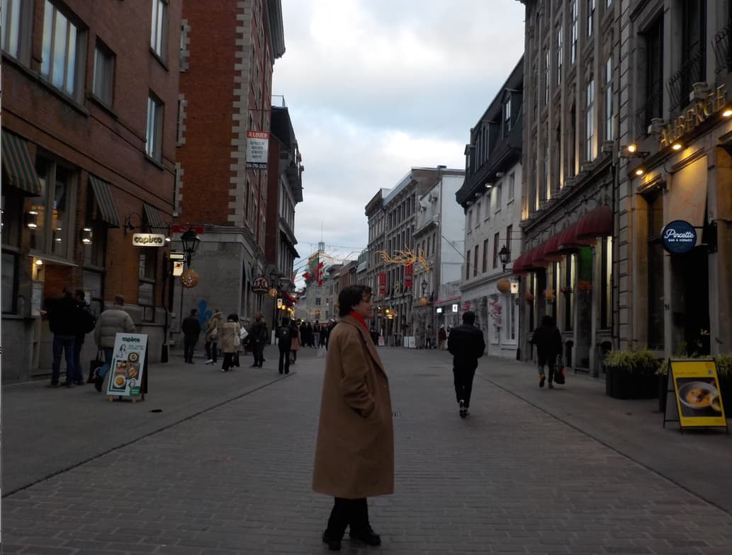 Travel snapshot of Luca during a trip 