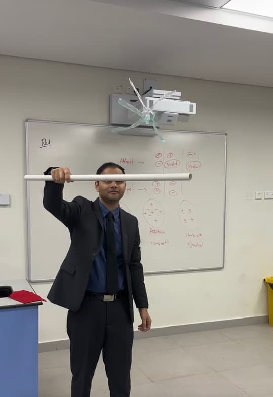 Teaching setup of Deepesh Dattatray for private tutoring 