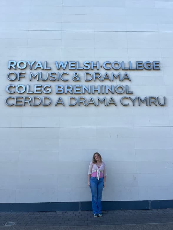 Maiaenjoying a hobby outside teaching 