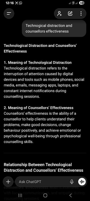 Verified degree or teaching certification of Innocent  