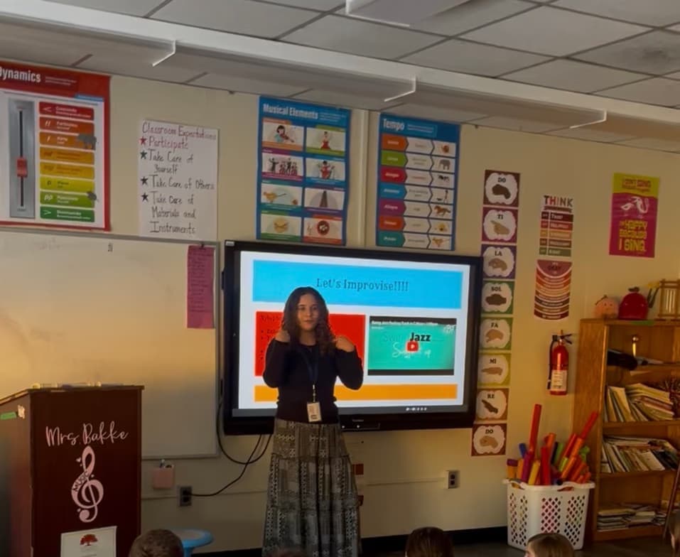 Singing learning materials by Haleigh  