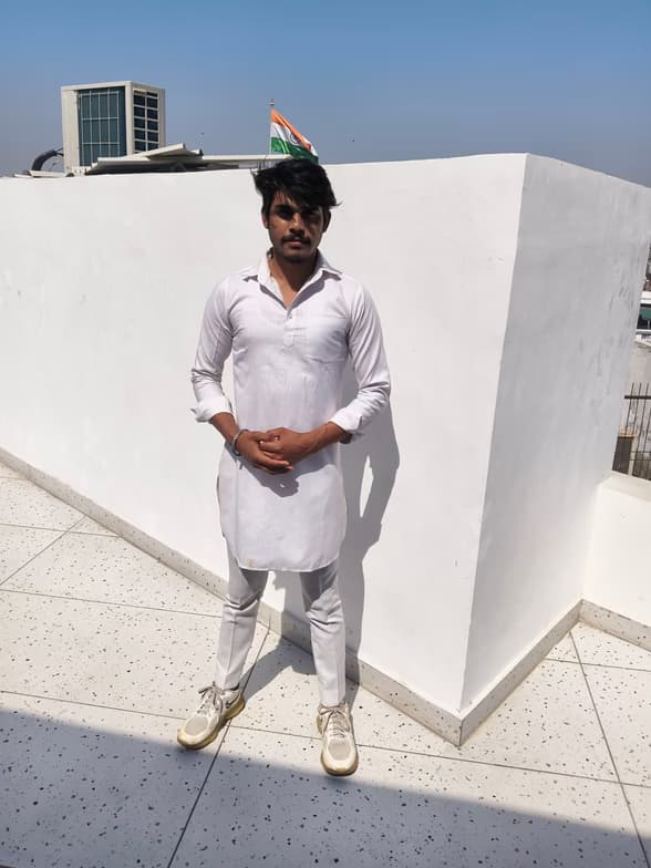 Travel snapshot of Govind during a trip 