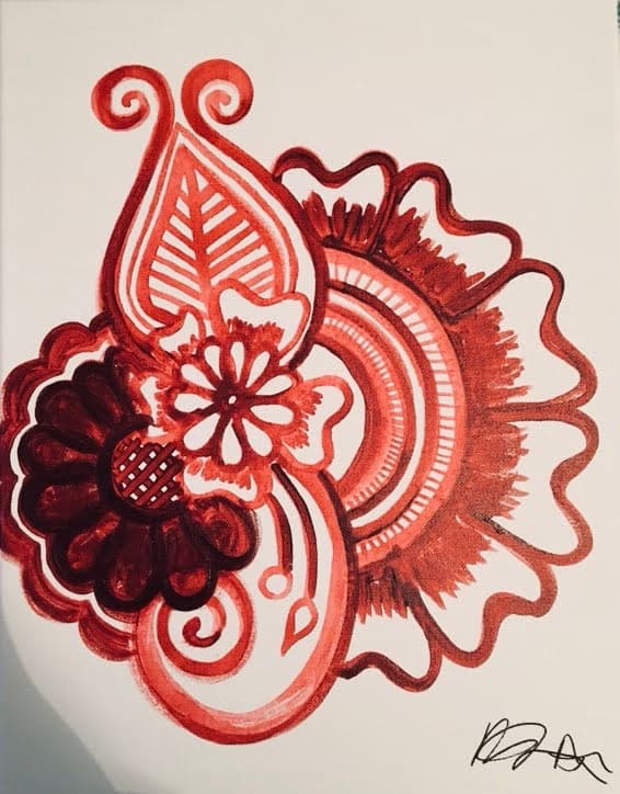 Maishaenjoying a hobby outside teaching 