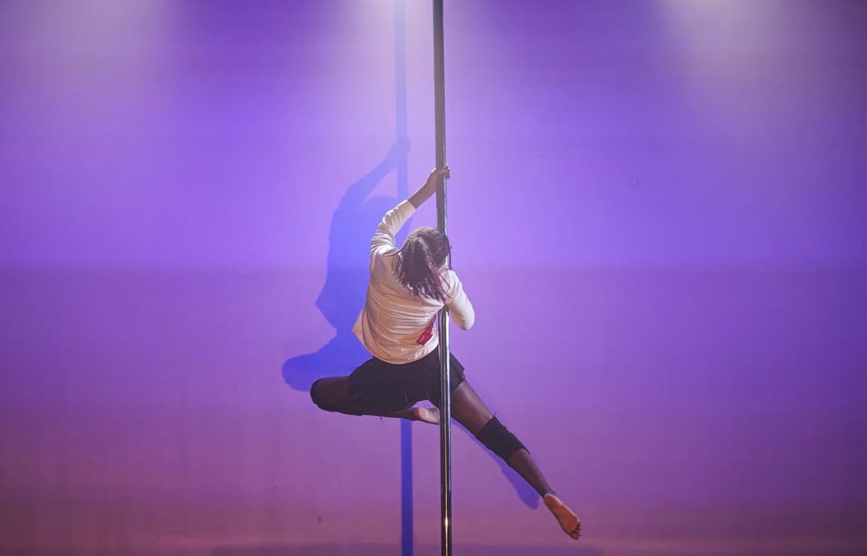 Grace enjoying a hobby outside teaching 