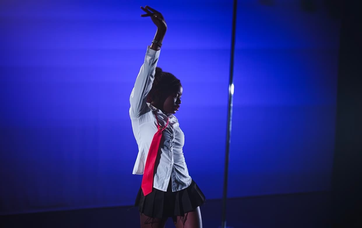 Grace enjoying a hobby outside teaching 