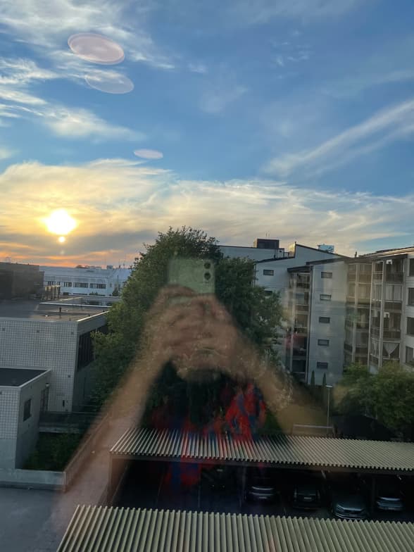 Travel snapshot of Jude during a trip 