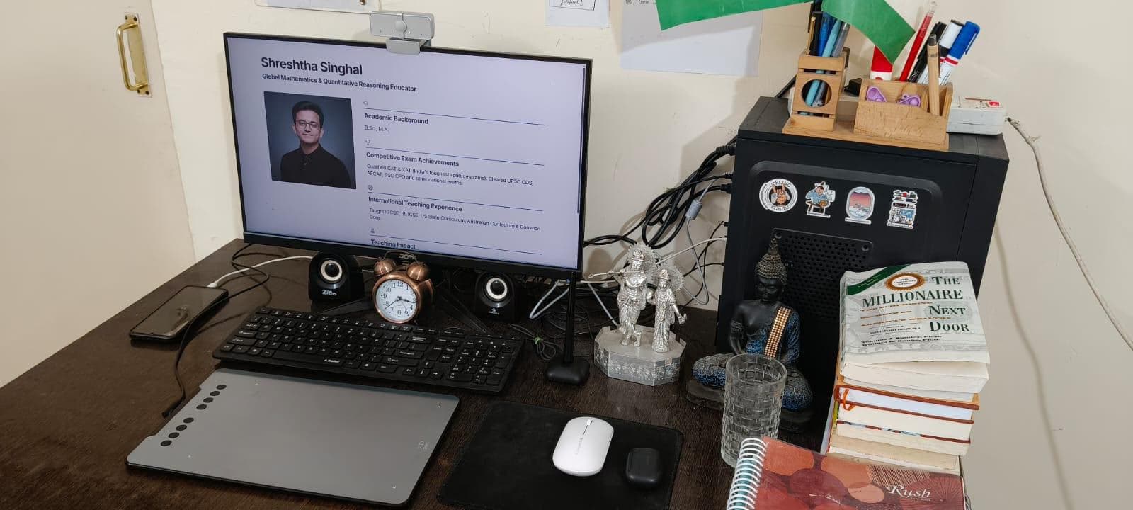 Teaching setup of Shreshtha  for private tutoring 