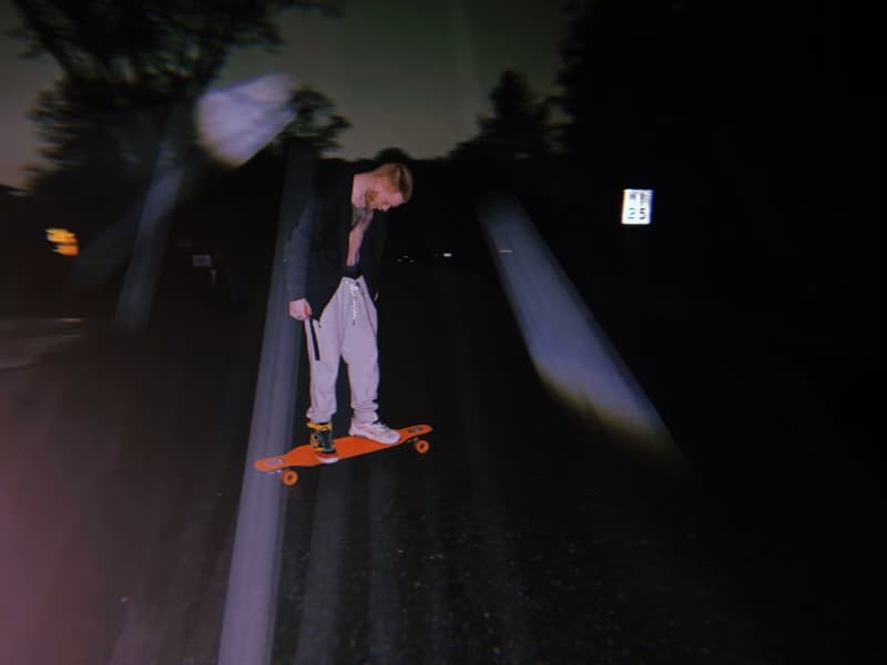 Sean enjoying a hobby outside teaching 